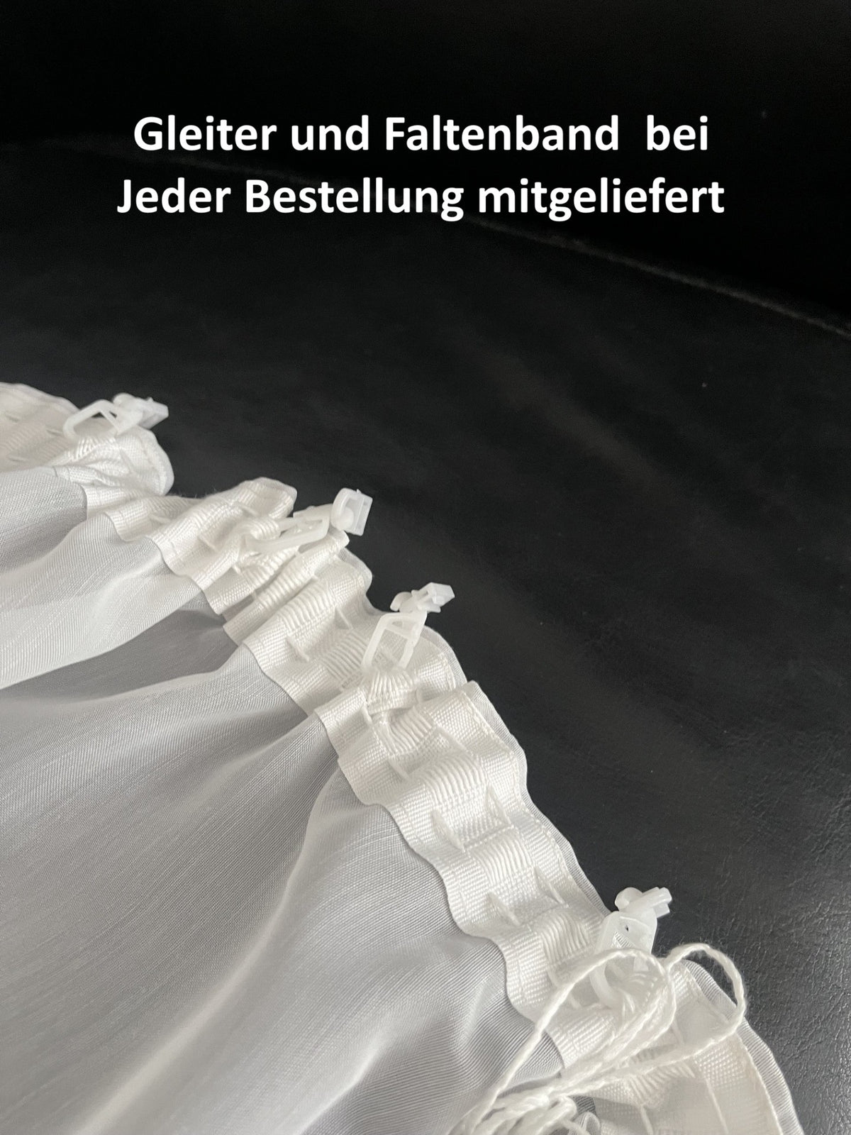 Testvorhang — Qualität erleben, sicher ausmessen