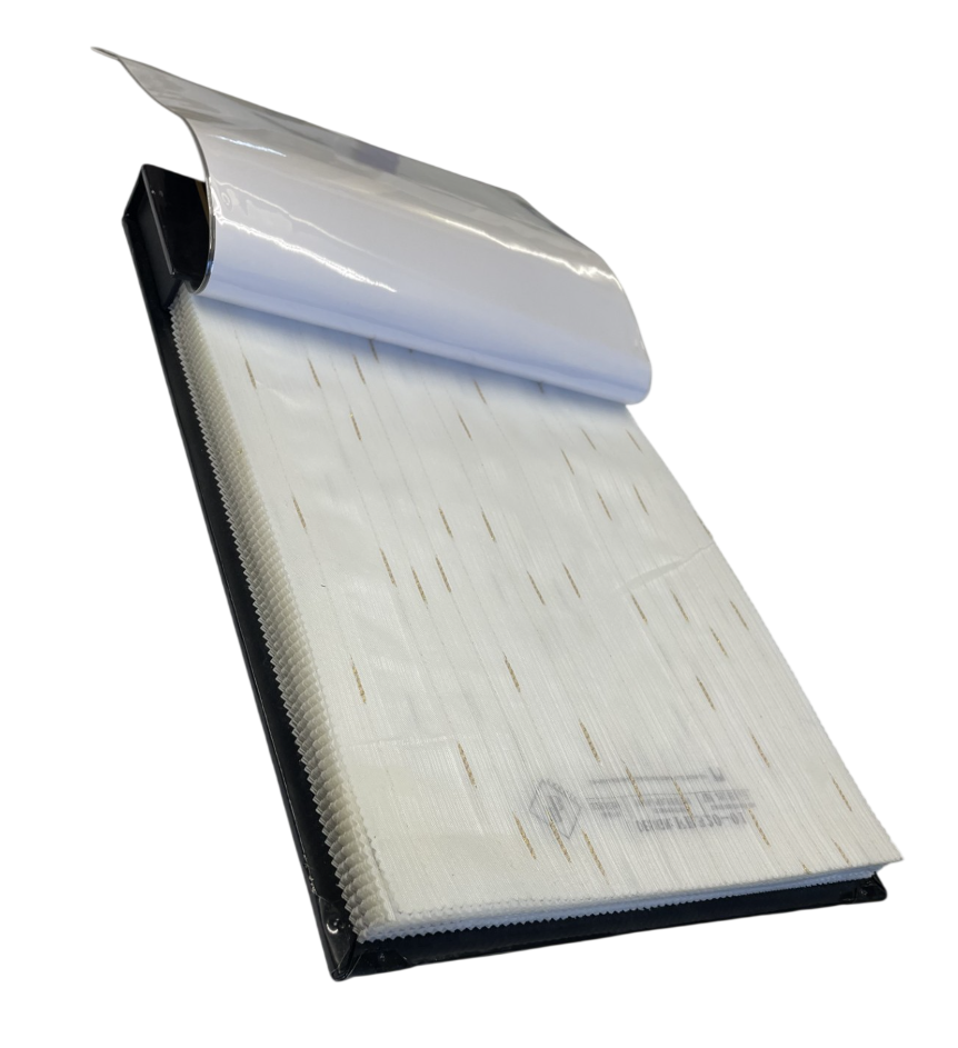 Musterordner transparente Vorhänge - 30 Edle Designs <br> CHF 15 (Versand inkl. Rücksendung) + CHF 50 Depot