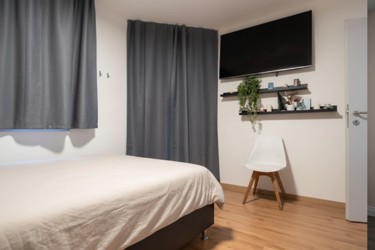 Blackout Vorhang Schlafzimmer – 3:2